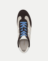 Riviera Knit Sneaker in Espresso/Ecru
