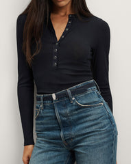 Dash Suede Belt in Navy