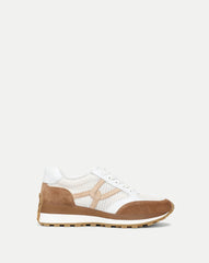 Valentina Suede Sneaker in Chestnut/Lily