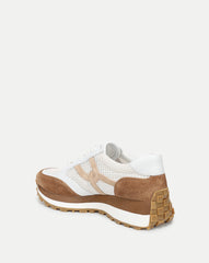 Valentina Suede Sneaker in Chestnut/Lily