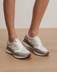 Valentina Suede Sneaker in Lunar/Lily