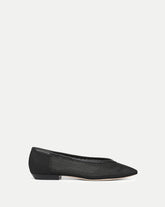 Bancroft Mesh Flat in Black