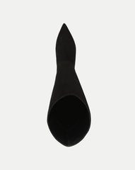 Lisa Kitten-Heel Boot in Black