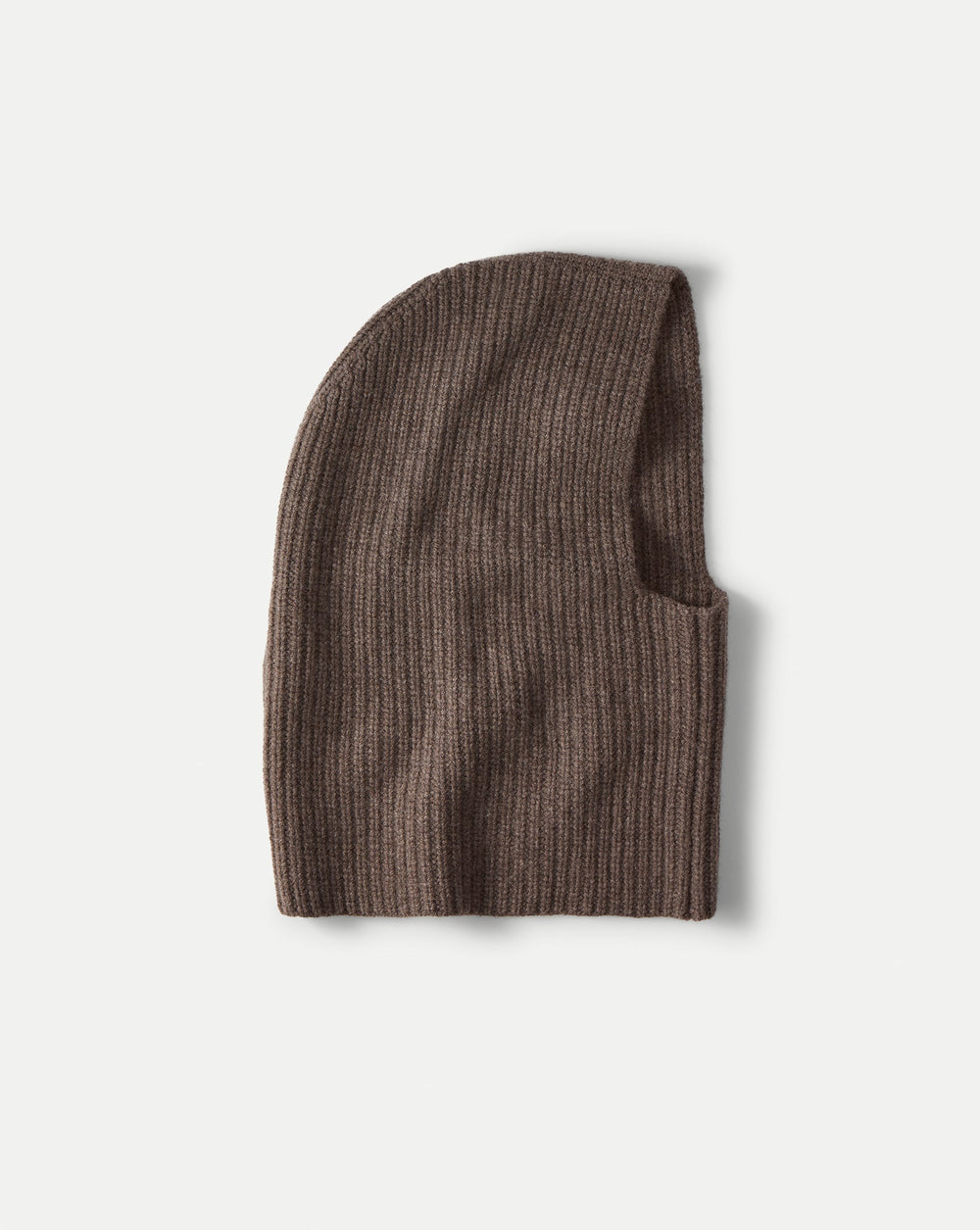 Wool-Cashmere Snood in Heather Dark Umber