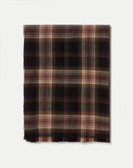 Veronica Beard Wool Scarf in Black Multi