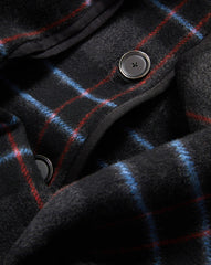 Martine Dickey Scarf Coat in Black Multi