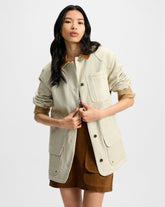 Abbas Chore Jacket in Cream