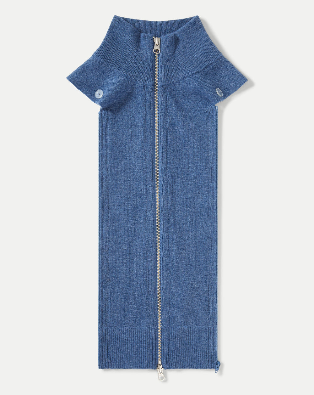 Uptown Cashmere Dickey in Blue Coast Melange