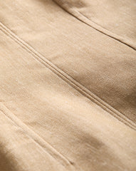 Rosedale Linen Dress in Khaki Melange