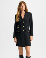Walsh Blazer Mini Dress in Black
