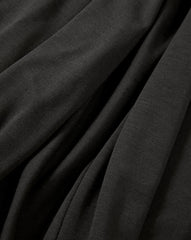 Tinette Off-The-Shoulder Midi Dress in Black