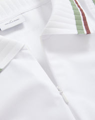 Ace Pleated Tennis Dress in White