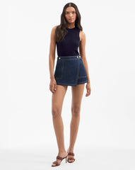 Winslet Denim Skort in Indigo Rinse