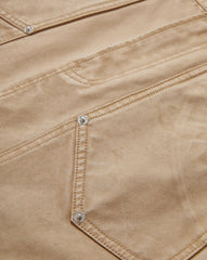 Stelene Denim Skirt in Stone Khaki