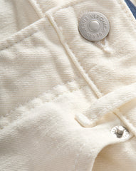 Cameron Raw Hem Bootcut Jean in White