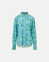 Oversized Beach Button-Down in Blue