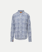 Oversized Beach Button-Down in Navy