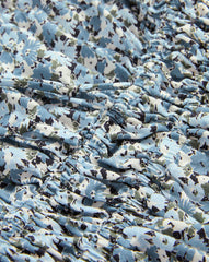 Erving Floral Peplum Top in Pale Blue Lake Mist Multi