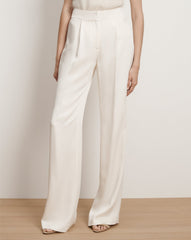 Robinne Wide-Leg Pant in Off-White Dove