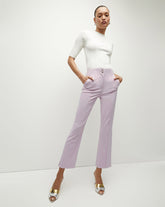 Kean Orchid Slim-Leg Pant