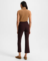 Mazzy Cashmere Sleeveless Sweater in Dark Acorn Brown Melange