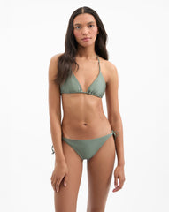 Cala Bikini Top in Stone Army