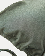 Cala Bikini Top in Stone Army