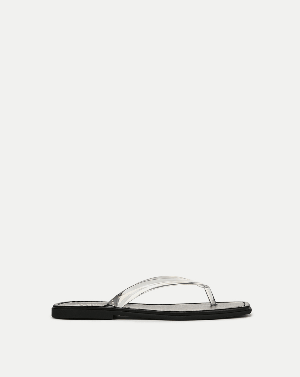 Clea Jelly Flip-Flop Sandal in Clear
