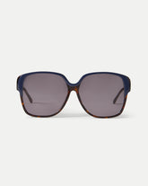Brigitte Oversized Sunglasses in Blue