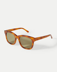 Jane Square-Frame Sunglasses in Honey