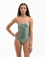 Arpel Swimsuit in Stone Army