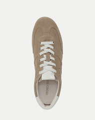 Riviera Suede Sneaker in Sand/Lily