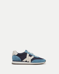 Penrose Sneaker in Navy/Mare/Lily Sky Blue & White