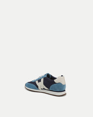 Penrose Sneaker in Navy/Mare/Lily Sky Blue & White
