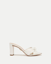 Ganita Knot-Front Sandal in Coconut
