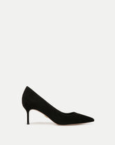 Rita Suede Pump in Black