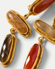 Grace Semi-Precious Stone Drop Earring in Multi
