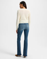 Gilmour Mohair Cardigan in Dove White