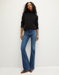 Lerato Chasmere Turtleneck Sweater in Black