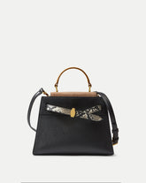 Veronica Beard Dash Top-Handle Bag in Black Multi