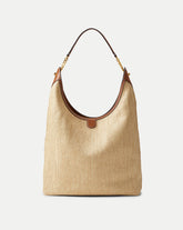 Jour Raffia Bag in Hazelwood/Natural