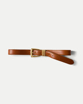 Arch Leather Belt in Tan