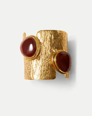 Ajourée II Carnelian Cuff in Carnelian