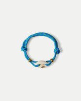 Derya Cowrie Shell Bracelet in Blue