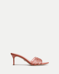 Tia Jelly Sandal in Persimmon