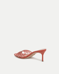 Tia Jelly Sandal in Persimmon