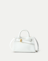 Mini Veronica Beard Dash Bag in Off-White