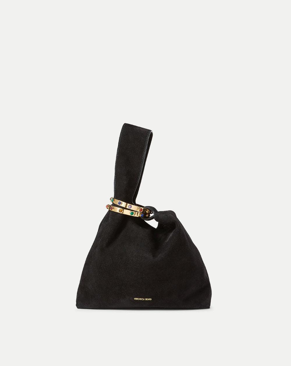 Veronica Beard Swing Clutch in Black