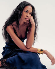 Ajourée II Smoky Quartz Cuff in Smoky Quartz