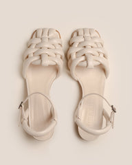 CABERSA HEELED - Padded Fisherman Sandal